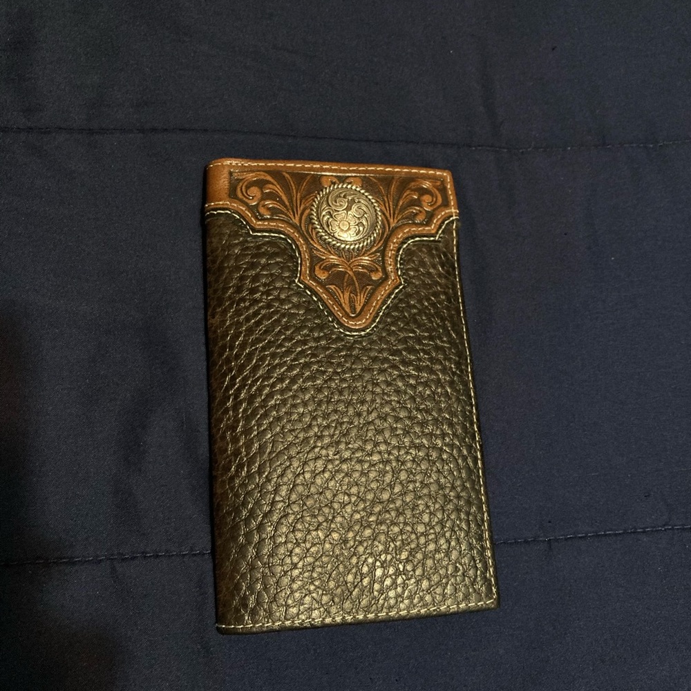 Ariat Rodeo wallet Concho brown